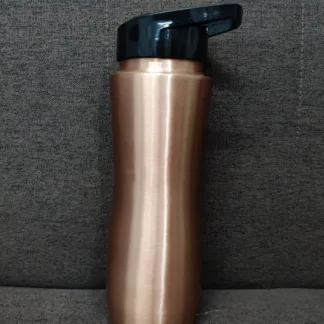 Pure Copper Water Bottle with Sipper+Lid - 750ml