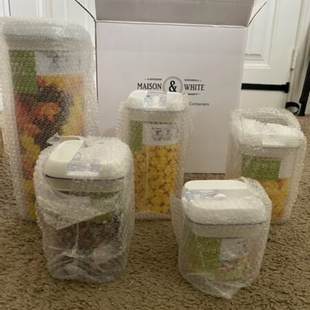 Air tight containers 5 pc