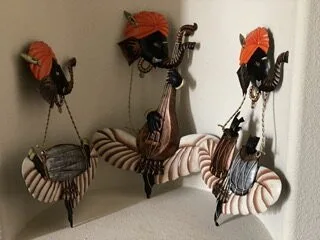 Musician Ganesha - Set of 3