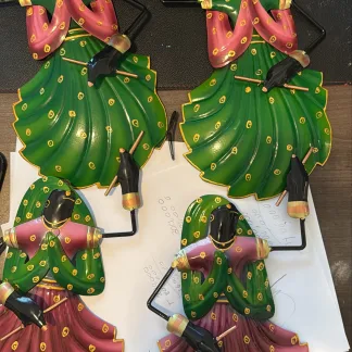 4 Pk 12” Decorative Dancing Dolls